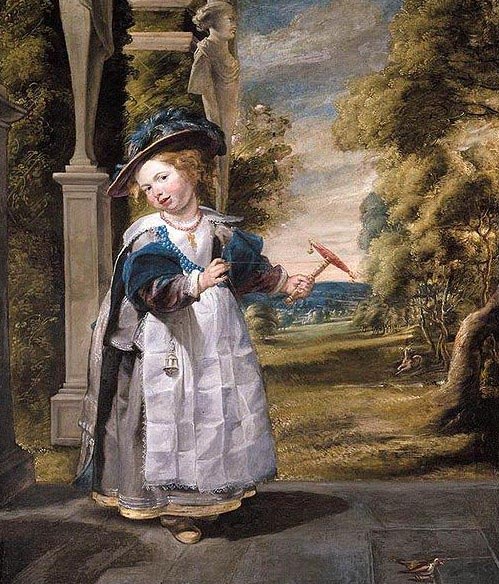 Jacob Jordaens Portrait of the Painter's Daughter Anna Catharina